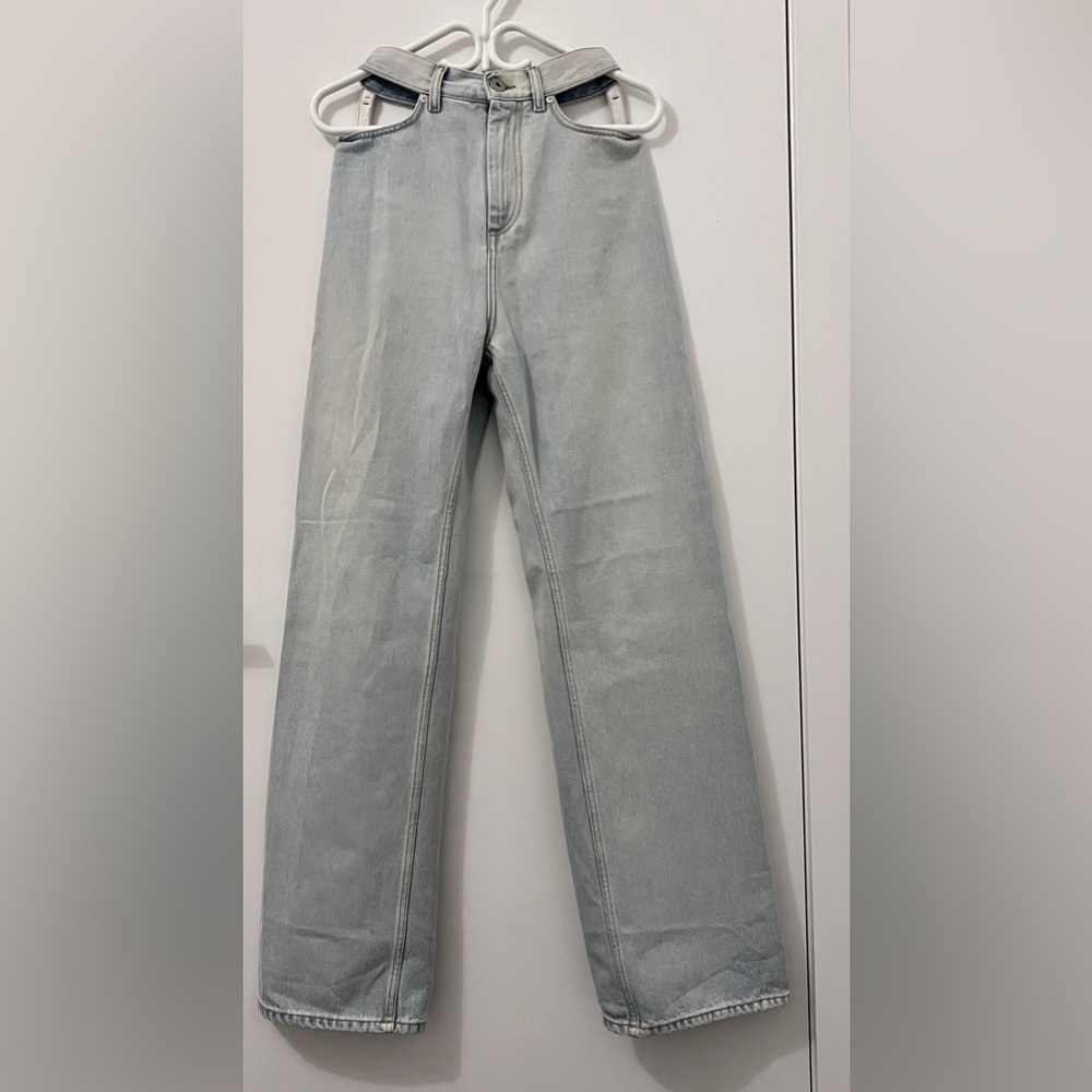 MM6 MAISON MARGIELA Blue Cutout jeans